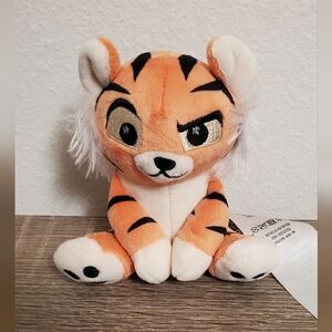 Disney Parks Jungle Cruise Wishable Plush Tiger - Orange, White, and Black